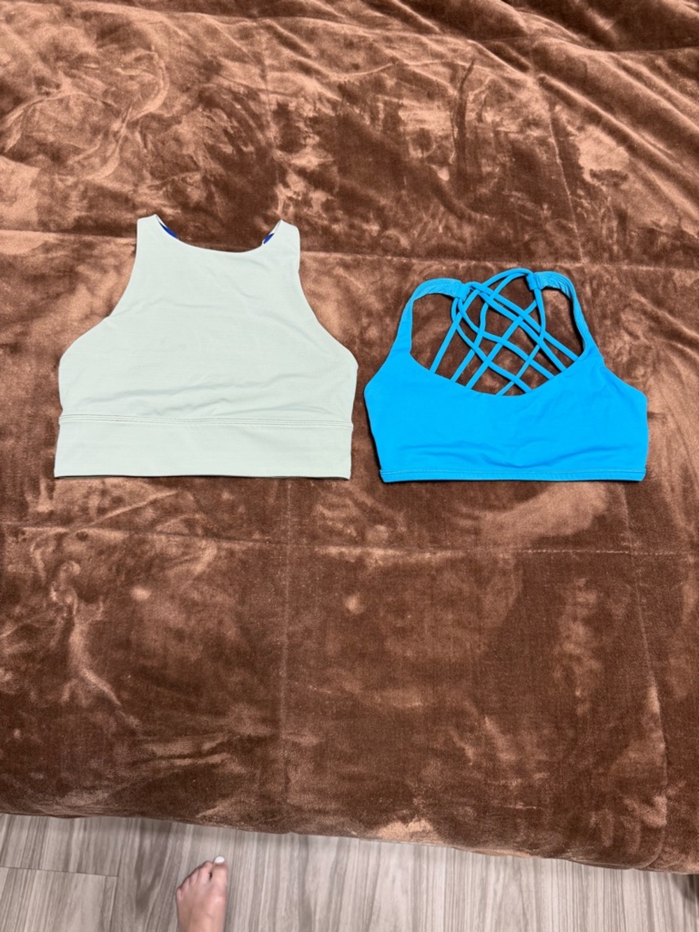 2 Woman’s size 6 Lululemon sport bras